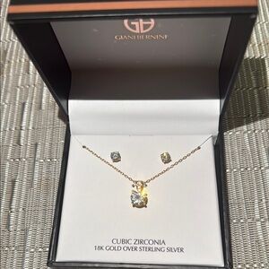 Giani Bernini Gold and Silver Necklace Elegant Jewelry